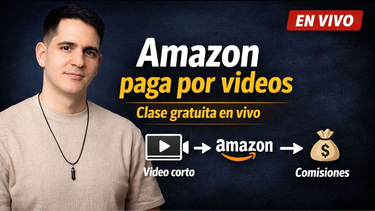 [CLASE GRATIS] Qu&eacute; es Amazon Influencer y c&oacute;mo funciona